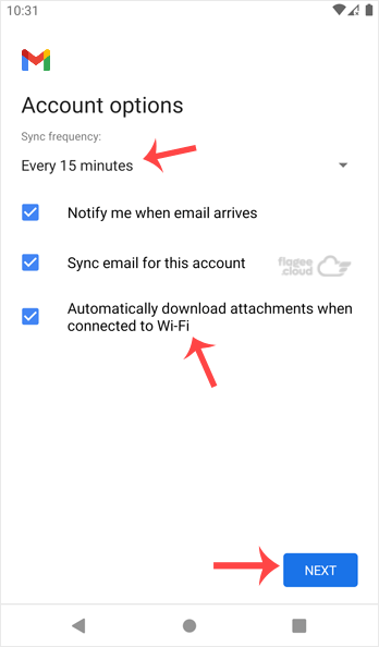 How to Set Up a cPanel Email Account in Android - Base de Conhecimento ...